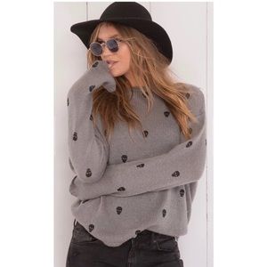 Wooden Ships Skull Print Sweater